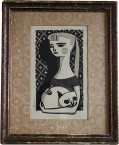 額装木版画/柳本史】｜美術画廊｜天満屋 倉敷店
