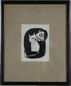 柳本史　木版画　額装 額装木版画/柳本史】｜美術画廊｜天満屋 倉敷店