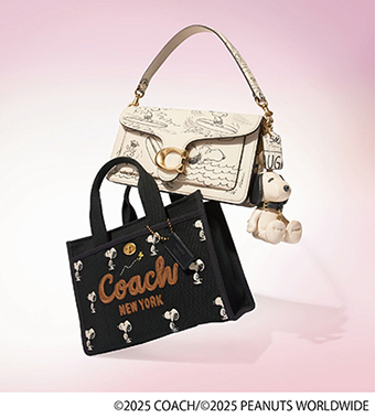 COACH × PEANUTS コレクション｜売場からのご案内｜天満屋 福山店