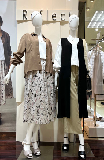 リフレクト ワールドプレミアムクラブポイント10倍キャンペーン 売場からのご案内 天満屋 福山店