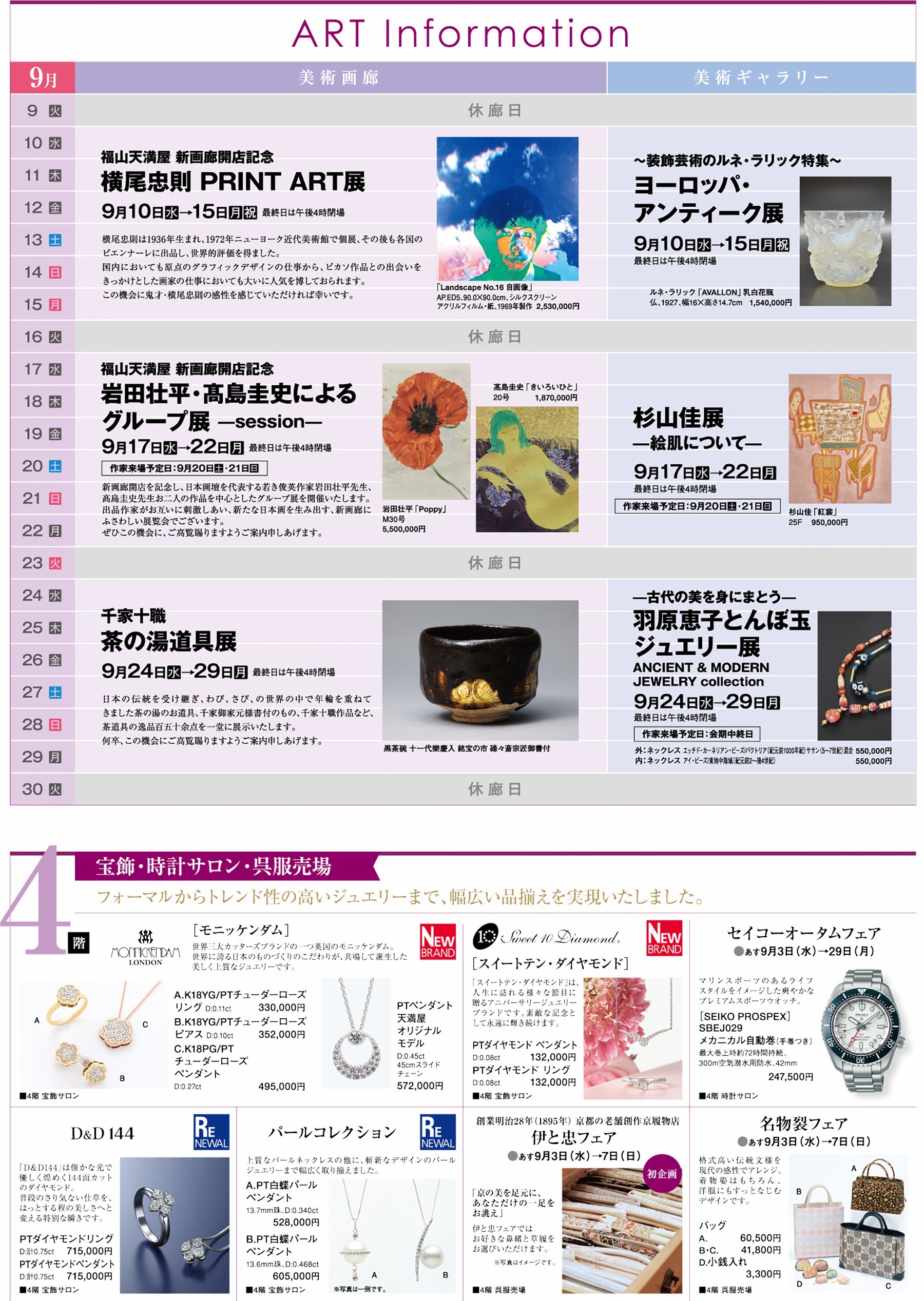 ART　Information