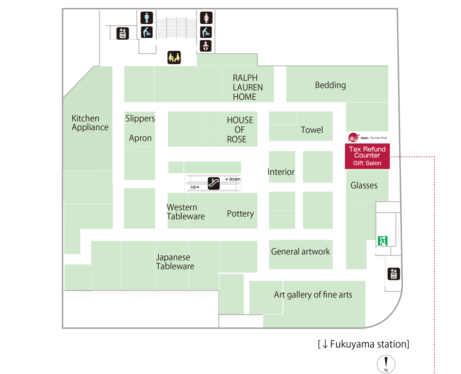 5th floor map